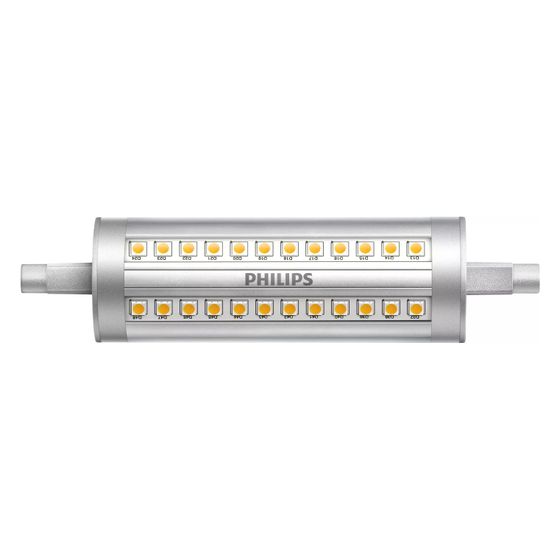 Philips LED-Stablampe CorePro R7S 118mm 14W 2.000lm 4.000K, 14W, Kunststoff, Weiß