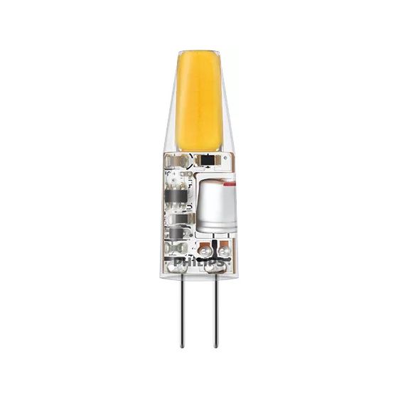 Philips LED-Kapsel CorePro G4 1,7-20W, 200lm 2700K, Klarer Kunststoff, Weiß