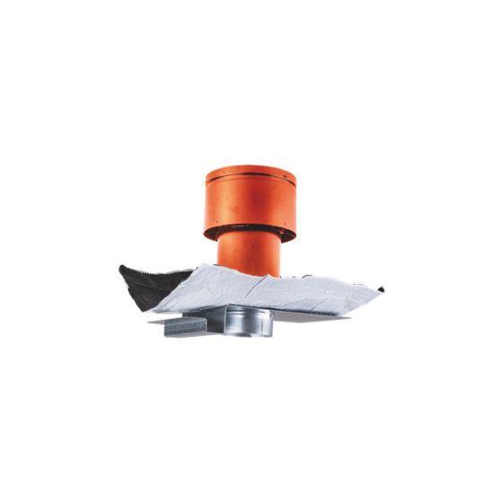 Pluggit Steildachhaube, DN 125, naturrot RAL 8004, DHBR-125