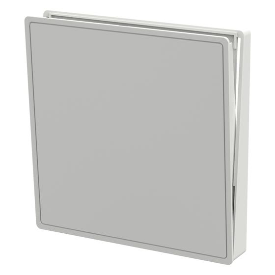 Pluggit Innenblende iconVent 165/175, DN 160, 218x218x33mm, Weiß, ICV175IB
