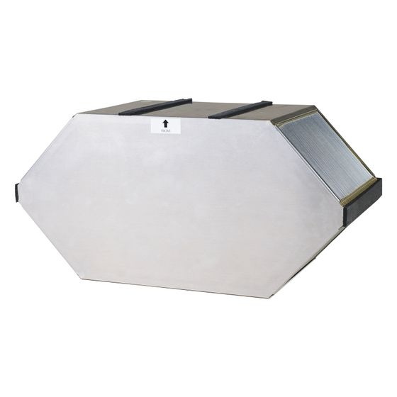Pluggit Kreuz-Gegenstrom-Wärmetauscher, Aluminium, AP13-11