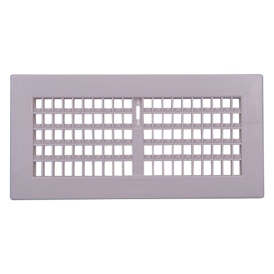 Pluggit Abdeckgitter Standard, 333x165x23mm, Kunststoff, Weiß, PL120