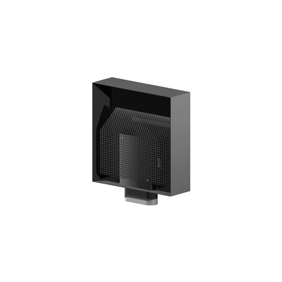 Pluggit Elektro-Wandausführung PluggMar, 600W, 250x250x75mm, Stahlblech verzinkt, PM840WE