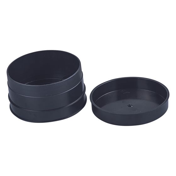 Pluggit Betonring, DN 150, ABS, Schwarz, BR150