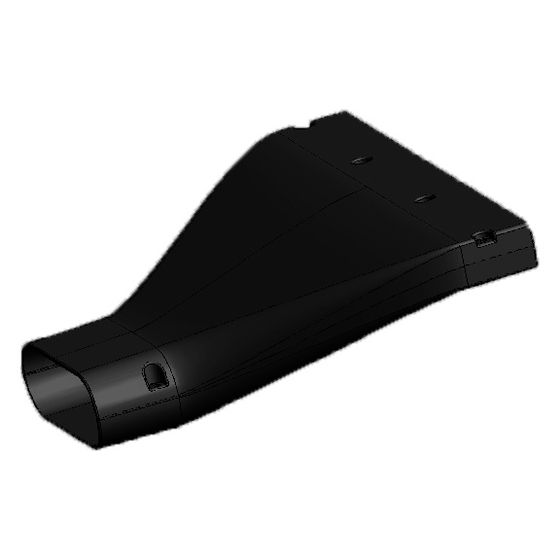 Pluggit Übergang Comfort Air, 200x250x74mm, ABS, UPA250