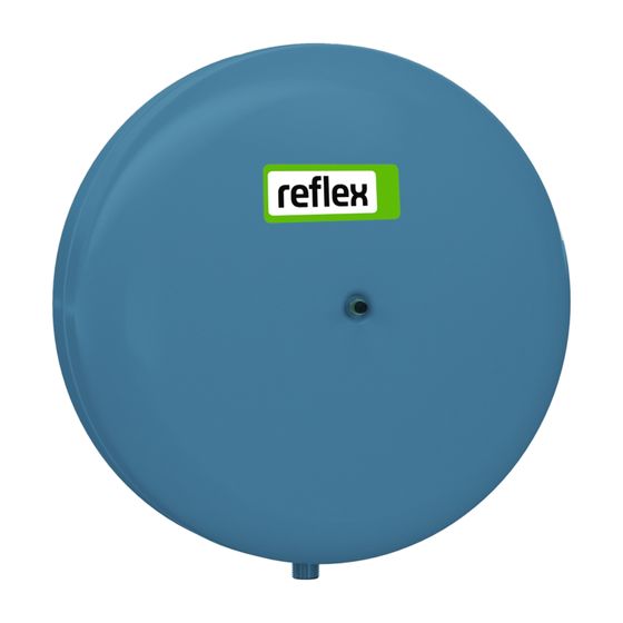 Reflex Refix C-DE 12 Membran-Druckausdehnungsgefäß 10 bar blau Wasserversorgungsanlagen