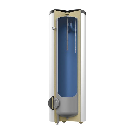 Reflex Storatherm Aqua Load Ladespeicher AL 300/R_C, Nennvolumen 304l, 45mm Dämmung, Weiß