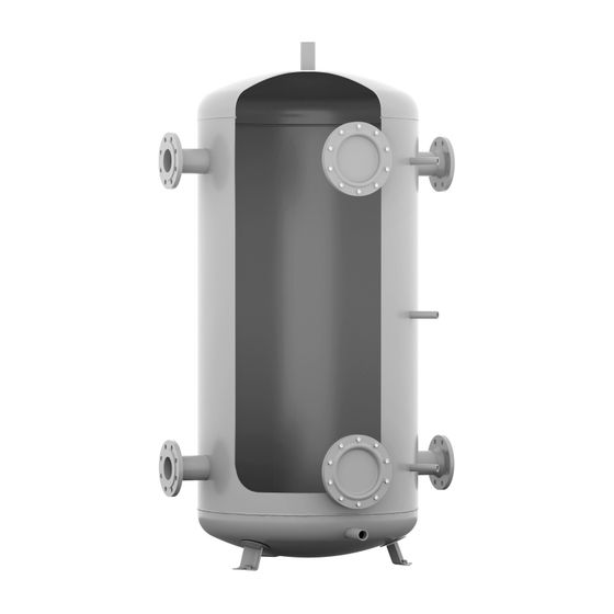 Reflex Storatherm Heat Pufferspeicher H 1000/R2, Nenninhalt 897l, 10 bar, ohne Dämmung