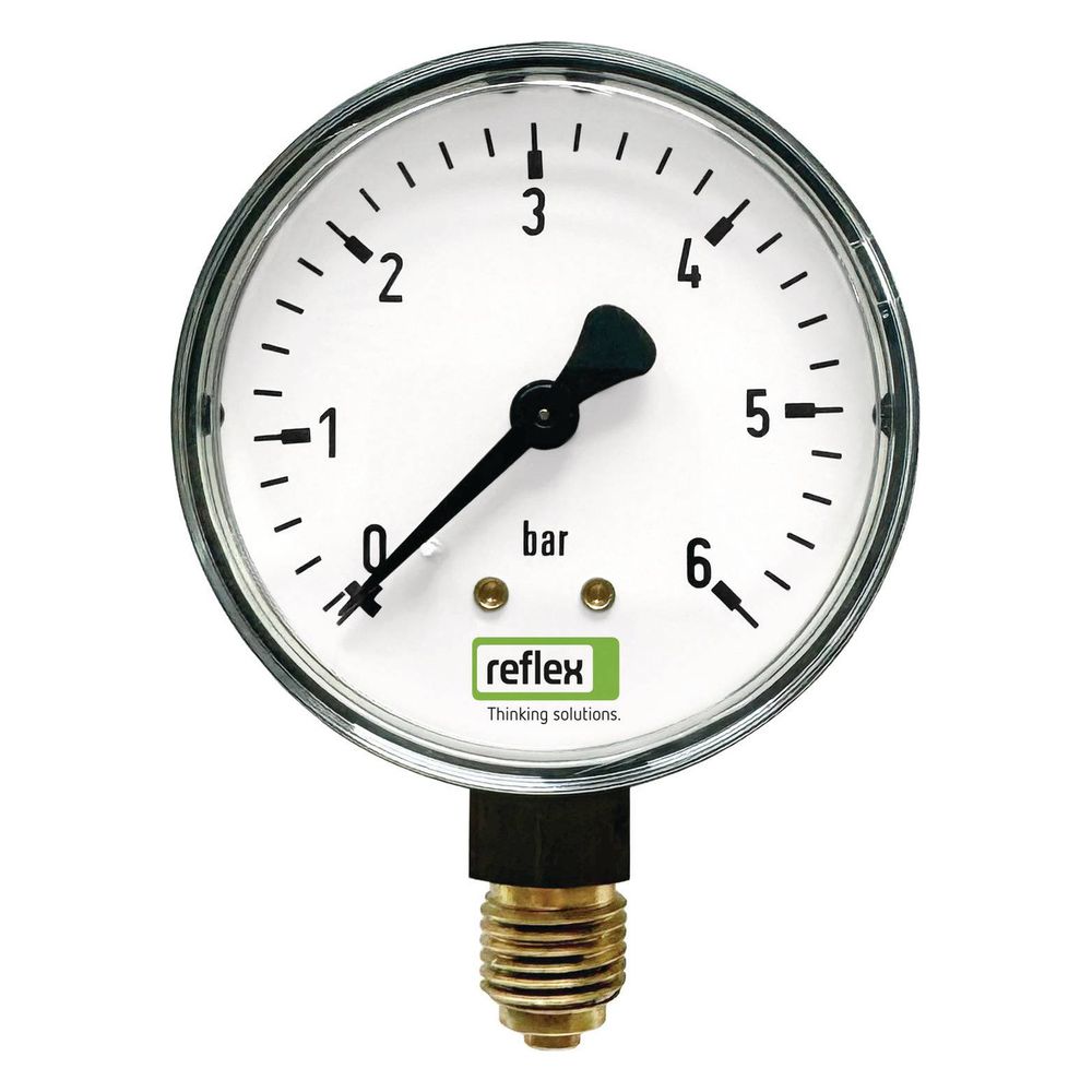 Reflex Manometer R 1/4", 0-6 bar, für Fillset und Fillcontrol... REFLEX-7111539 4036705458538 (Abb. 2)