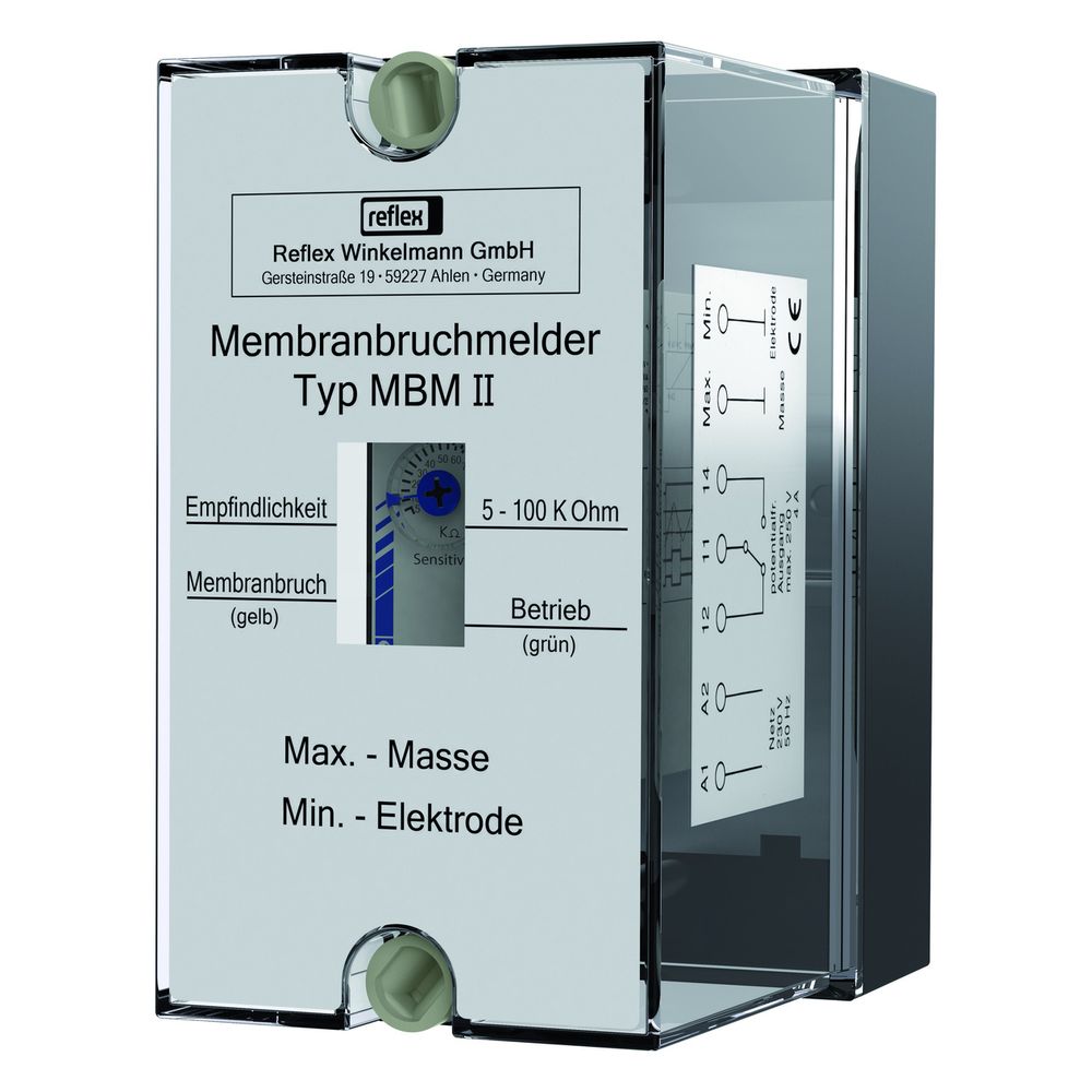 Reflex Membranbruchmelder MBM II, inklusive Elektrodenrelais, 230V... REFLEX-7857700 4036705016370 (Abb. 2)