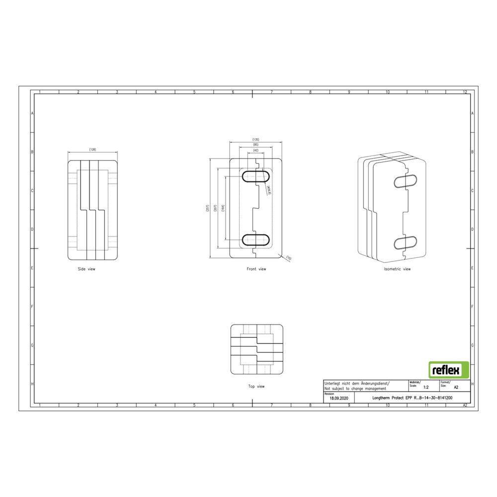 Reflex Longtherm Wärmedämmung Protect EPP, für R_B-14-30... REFLEX-8141200 4036705225376 (Abb. 3)