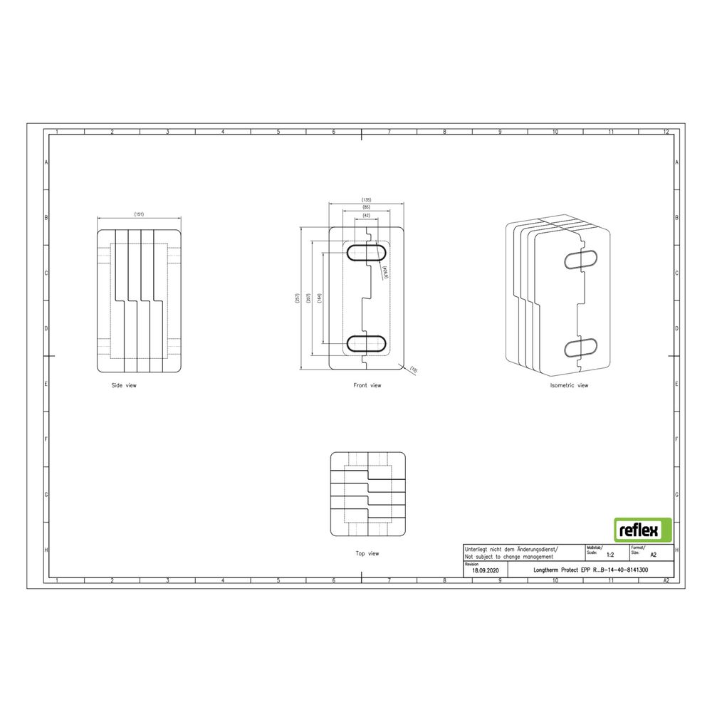 Reflex Longtherm Wärmedämmung Protect EPP, für R_B-14-40... REFLEX-8141300 4036705225383 (Abb. 3)