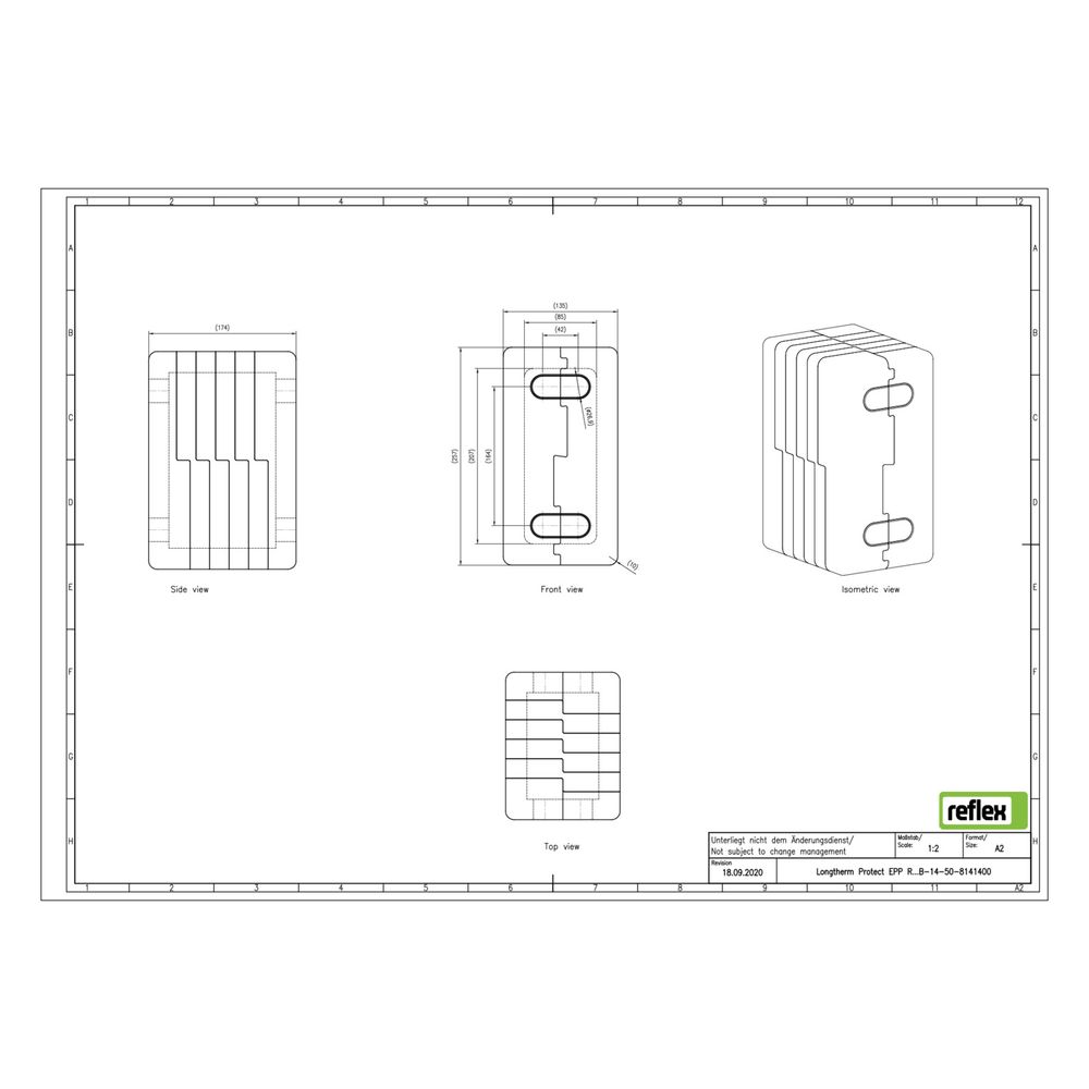 Reflex Longtherm Wärmedämmung Protect EPP, für R_B-14-50... REFLEX-8141400 4036705225390 (Abb. 3)