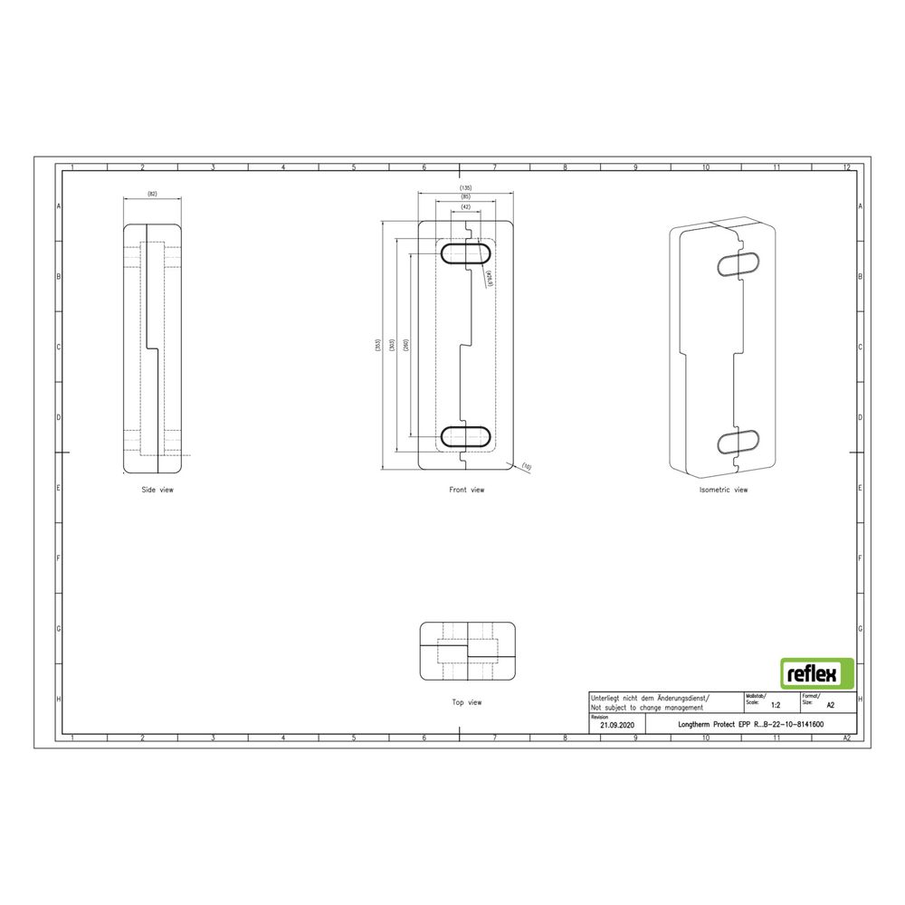 Reflex Longtherm Wärmedämmung Protect EPP, für R_B-22-10... REFLEX-8141600 4036705225413 (Abb. 3)