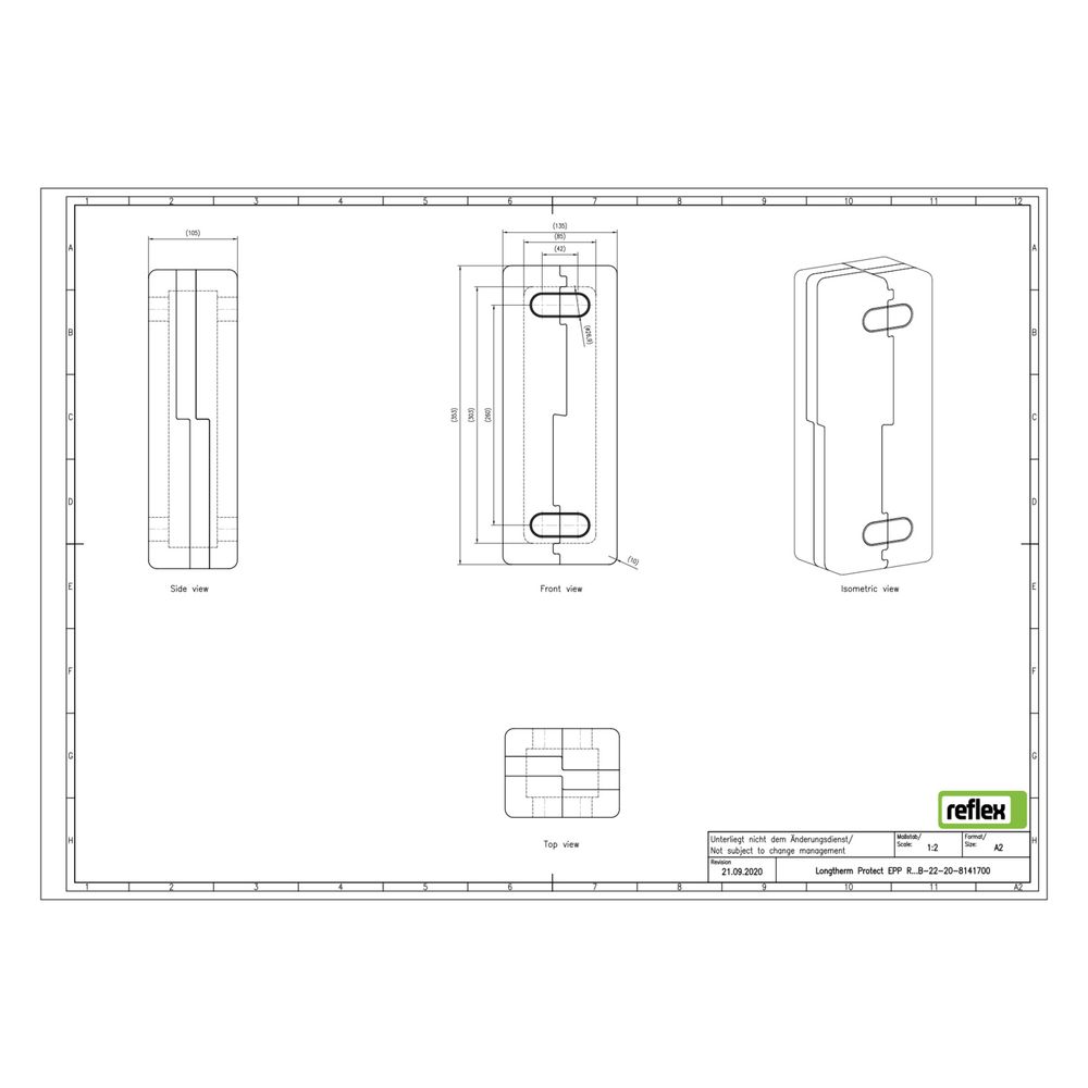 Reflex Longtherm Wärmedämmung Protect EPP, für R_B-22-20... REFLEX-8141700 4036705225420 (Abb. 3)