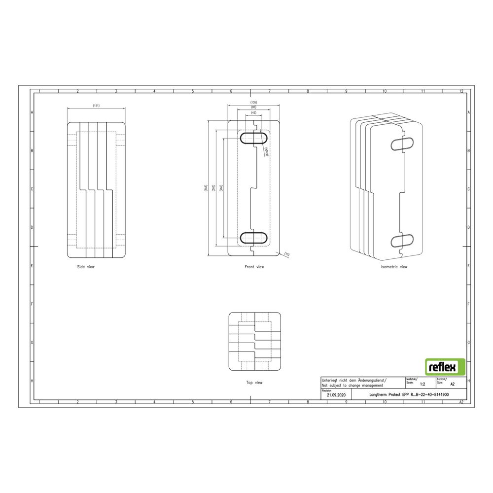 Reflex Longtherm Wärmedämmung Protect EPP, für R_B-22-40... REFLEX-8141900 4036705225444 (Abb. 3)