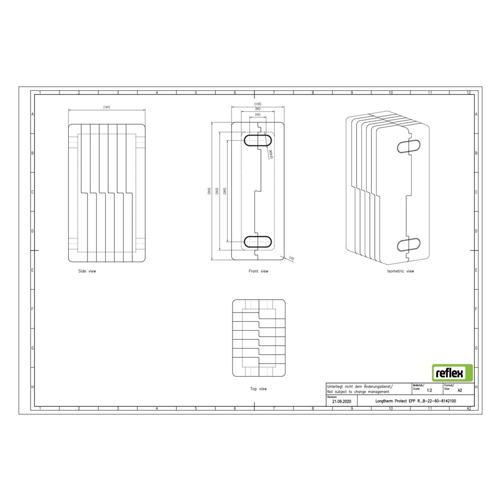 Reflex Longtherm Wärmedämmung Protect EPP, für R_B-22-60... REFLEX-8142100 4036705225468 (Abb. 3)