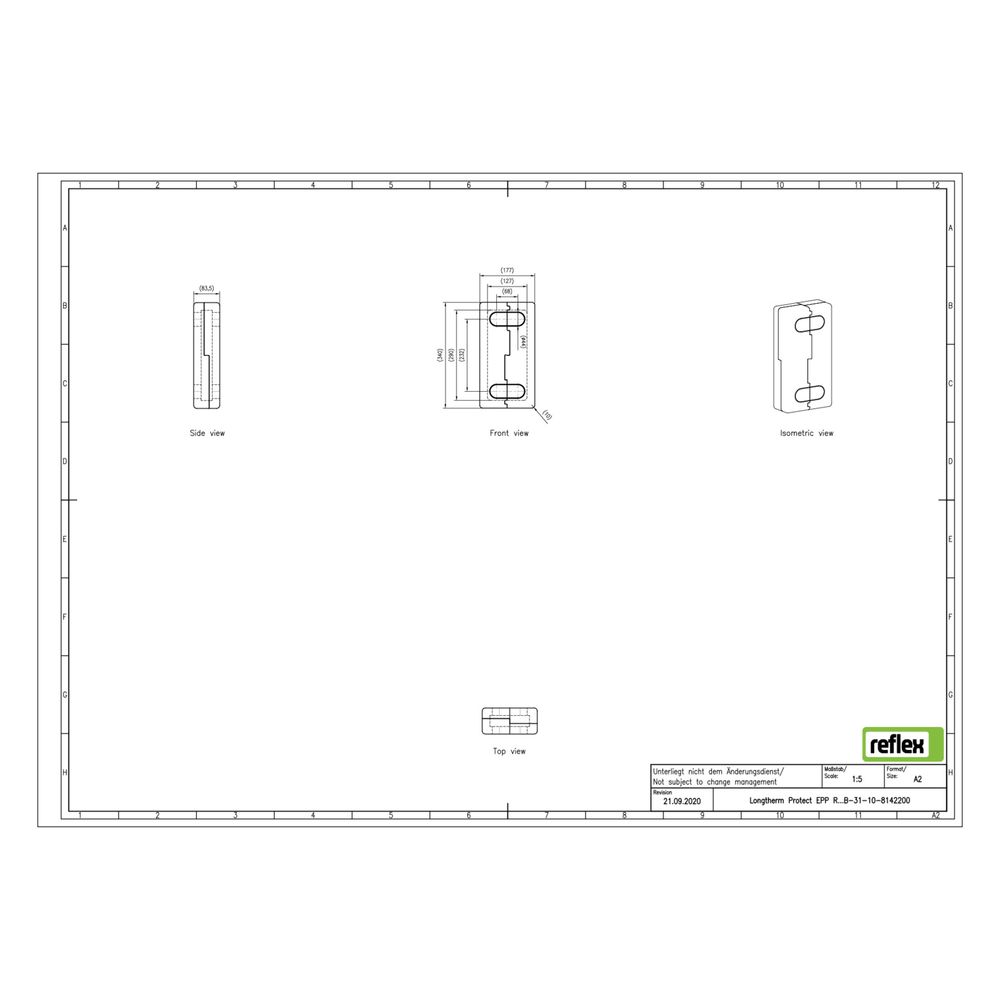 Reflex Longtherm Wärmedämmung Protect EPP, für R_B-31-10... REFLEX-8142200 4036705225475 (Abb. 3)