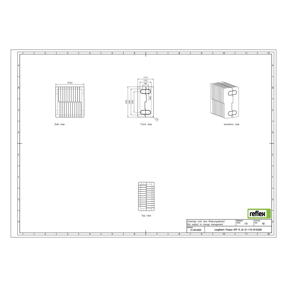 Reflex Longtherm Wärmedämmung Protect EPP, für R_B-31-110... REFLEX-8143200 4036705225574 (Abb. 3)