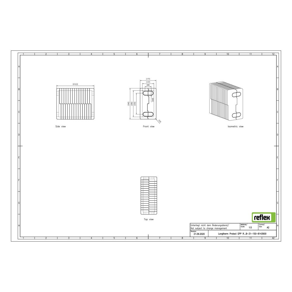 Reflex Longtherm Wärmedämmung Protect EPP, für R_B-31-150... REFLEX-8143600 4036705225611 (Abb. 3)