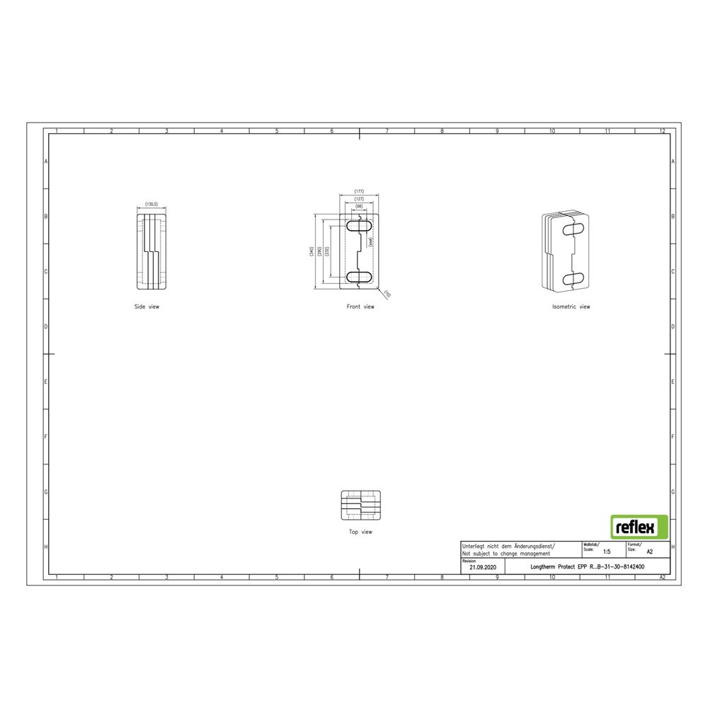 Reflex Longtherm Wärmedämmung Protect EPP, für R_B-31-30... REFLEX-8142400 4036705225499 (Abb. 3)