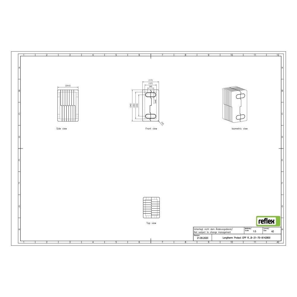 Reflex Longtherm Wärmedämmung Protect EPP, für R_B-31-70... REFLEX-8142800 4036705225536 (Abb. 3)