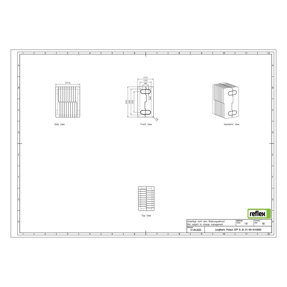 Reflex Longtherm Wärmedämmung Protect EPP, für R_B-31-90... REFLEX-8143000 4036705225550 (Abb. 3)
