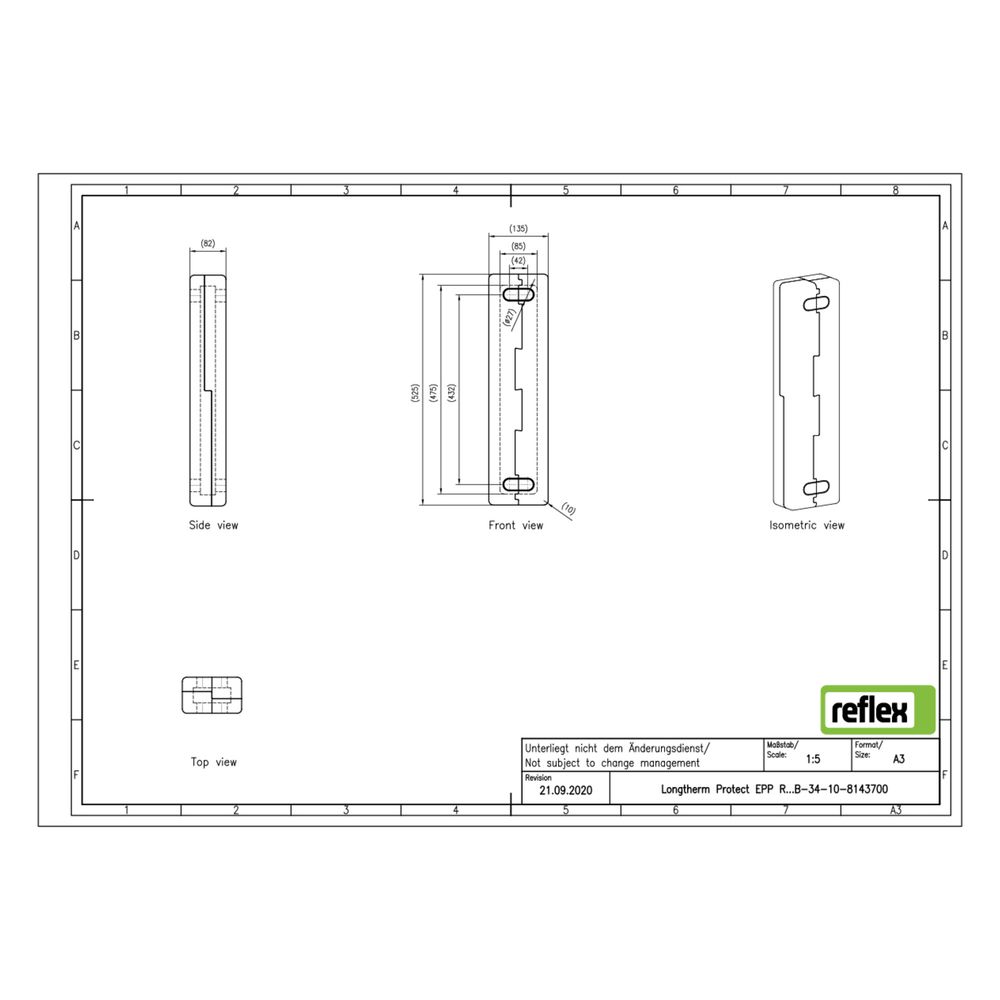 Reflex Longtherm Wärmedämmung Protect EPP, für R_B-34-10... REFLEX-8143700 4036705225628 (Abb. 3)