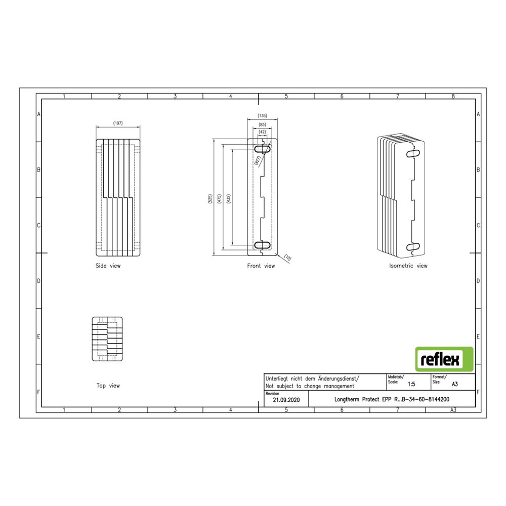 Reflex Longtherm Wärmedämmung Protect EPP, für R_B-34-60... REFLEX-8144200 4036705225673 (Abb. 3)