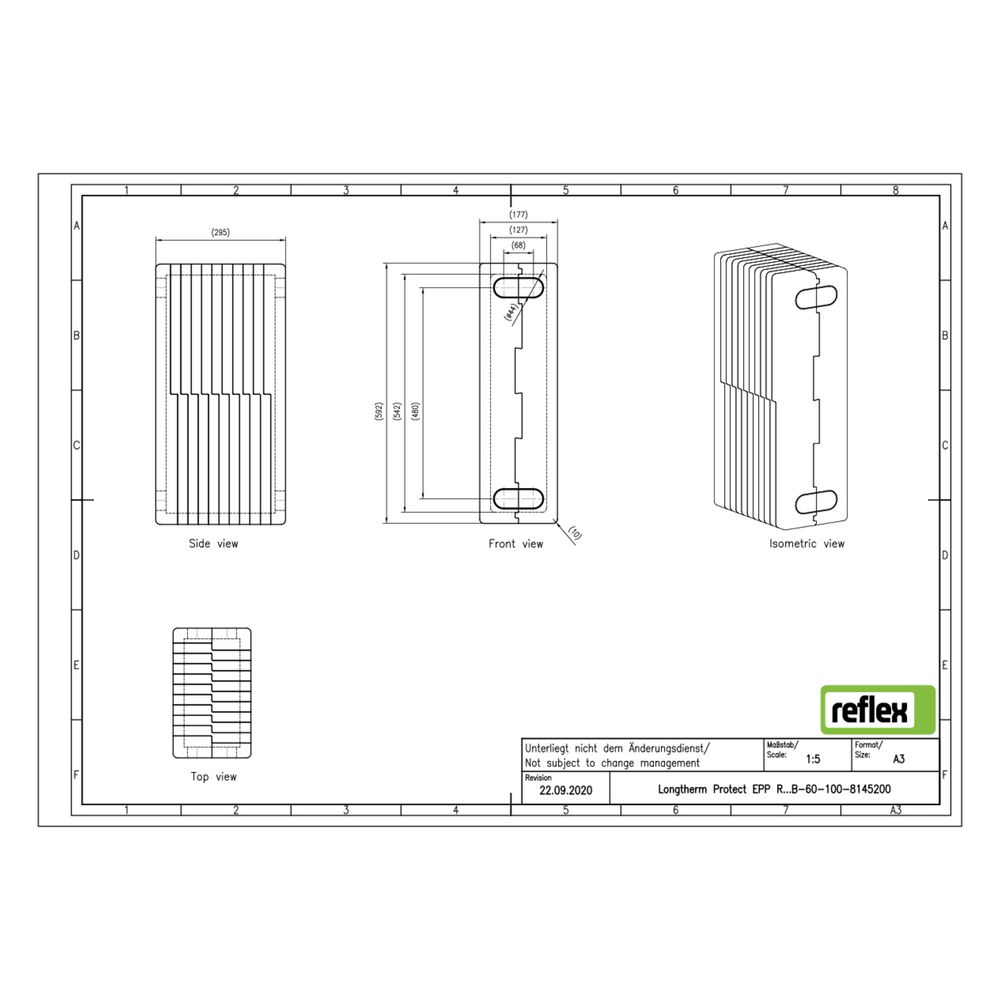 Reflex Longtherm Wärmedämmung Protect EPP, für R_B-60-100... REFLEX-8145200 4036705225772 (Abb. 3)