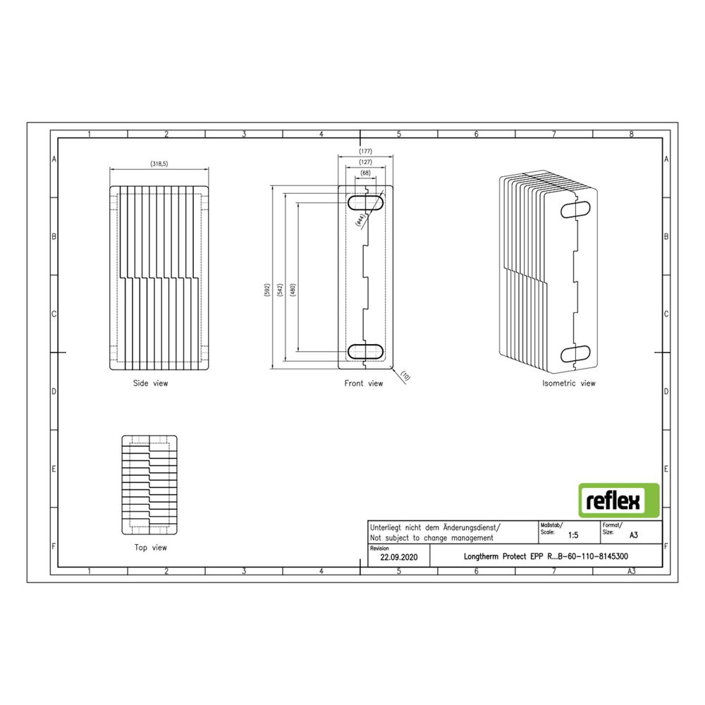 Reflex Longtherm Wärmedämmung Protect EPP, für R_B-60-110... REFLEX-8145300 4036705225789 (Abb. 3)