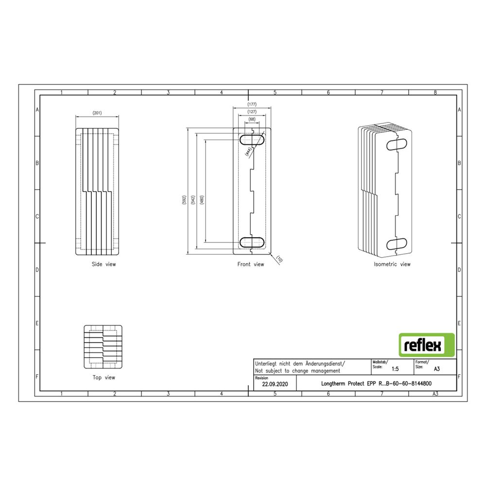 Reflex Longtherm Wärmedämmung Protect EPP, für R_B-60-60... REFLEX-8144800 4036705225734 (Abb. 3)
