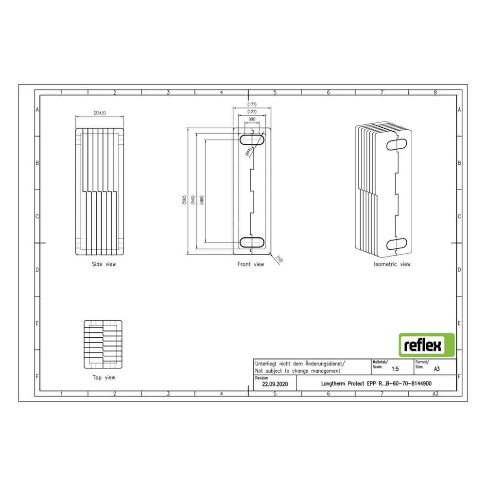 Reflex Longtherm Wärmedämmung Protect EPP, für R_B-60-70... REFLEX-8144900 4036705225741 (Abb. 3)