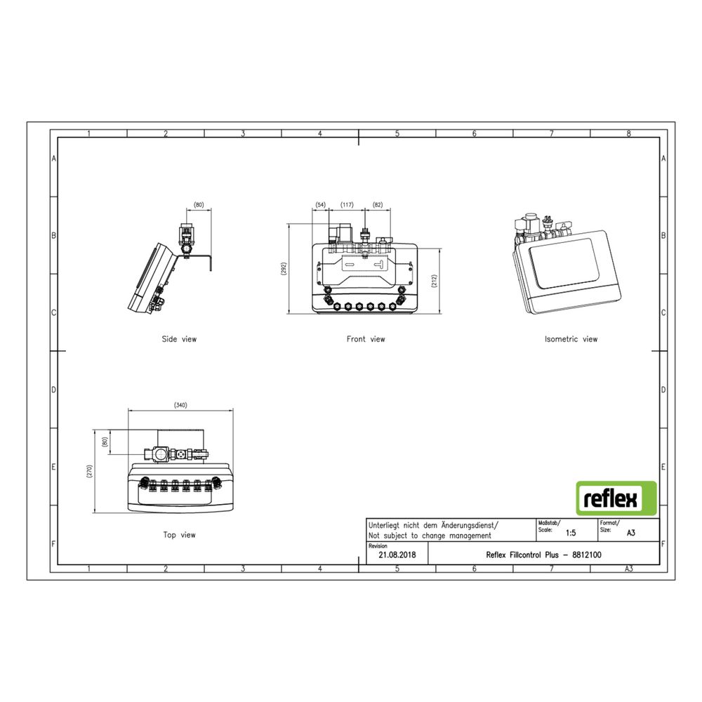 Reflex Fillcontrol Plus 1,4 Nachspeisesystem... REFLEX-8812100 4036705114762 (Abb. 2)