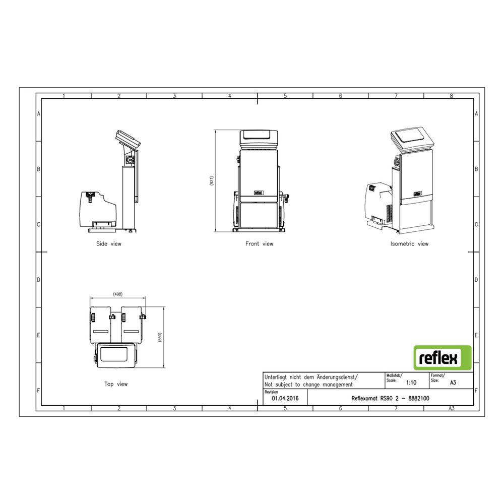 Reflex Reflexomat RS 90/2 T Steuereinheit mit 2 Kompressoren ... REFLEX-8882100 4036705114861 (Abb. 2)