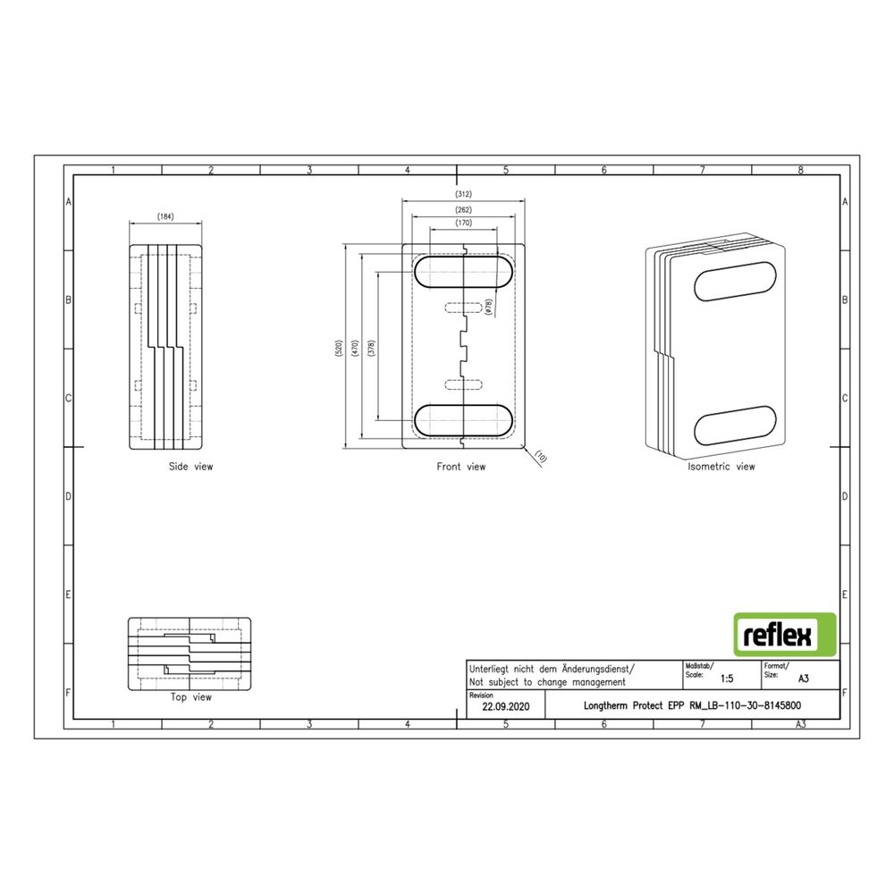 Reflex Longtherm Wärmedämmung Protect EPP, für R_B-110-30... REFLEX-8145800 4036705225833 (Abb. 3)
