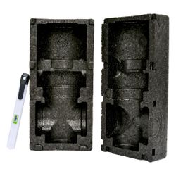 Reflex Exiso Wärmedämmung, für Exvoid A und Exdirt D, 22mm bis G 1 1/2"... REFLEX-9254811 4036705118302 (Abb. 1)