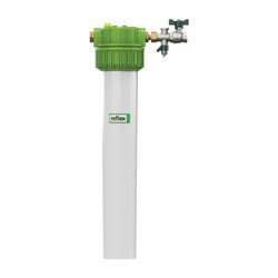 Reflex Fillsoft Patronengehäuse FG I, zur Wasseraufbereitung, 1-fach... REFLEX-9125660 4036705133565 (Abb. 1)
