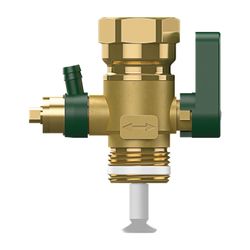 Reflex Flowjet Durchströmungsarmatur, zur Absperrung und Entleerung, G 3/4"... REFLEX-9116799 4036705066566 (Abb. 1)