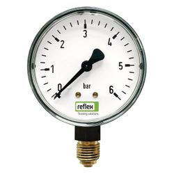 Reflex Manometer R 1/4", 0-6 bar, für Fillset und Fillcontrol... REFLEX-7111539 4036705458538 (Abb. 1)