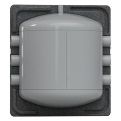 Reflex Storatherm Heat Mini Pufferspeicher H 50, Nenninhalt 50l, 35mm EPP Dämmung, 4 ba... REFLEX-7352530 4036705568886 (Abb. 1)