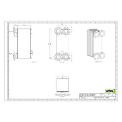 Reflex Longtherm Plattenwärmetauscher RLB-235-130, gelötet, 130 Platten, eingängig, DN ... REFLEX-8022000 4036705193620 (Abb. 1)