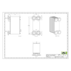 Reflex Longtherm Plattenwärmetauscher RLB-235-170, gelötet, 170 Platten, eingängig, DN ... REFLEX-8022400 4036705193668 (Abb. 1)