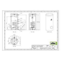 Reflex Storatherm Aqua AB 150/1 B Speicherwassererwärmer silber... REFLEX-7846500 4036705137860 (Abb. 1)