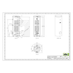 Reflex Storatherm Aqua Solar AB 300/2S C Speicherwassererwärmer silber... REFLEX-7848500 4036705137587 (Abb. 1)