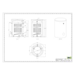 Reflex Storatherm Aqua AF 2000/1 Speicherwassererwärmer, Nenninhalt 1924l, 120mm, 1 Wär... REFLEX-7848300 4036705138294 (Abb. 1)