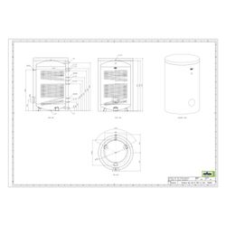 Reflex Storatherm Aqua Solar AF 2000/2, Nenninhalt 1932l, 120mm, 2 Wärmetauscher, stehe... REFLEX-7849600 4036705138324 (Abb. 1)