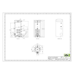 Reflex Storatherm Aqua AF 200/1M Speicherwassererwärmer, Nenninhalt 191l, 75mm, 1 Wärme... REFLEX-7861700 4036705137631 (Abb. 1)