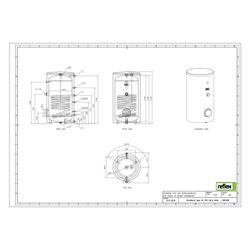 Reflex Storatherm Aqua AF 300/1M Speicherwassererwärmer, Nenninhalt 296l, 51,5mm, 1 Wär... REFLEX-7861800 4036705137648 (Abb. 1)