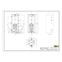 Reflex Storatherm Aqua AF 500/1M Speicherwassererwärmer, Nenninhalt 463l, 76,5mm, 1 Wär... REFLEX-7862000 4036705137662 (Abb. 1)